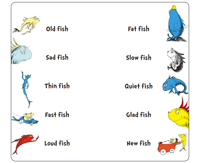 Opposites with Old Fish, New Fish Opposites with Old Fish, New Fish