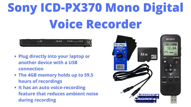 Sony ICD-PX370 Mono Sony ICD-PX370 Mono