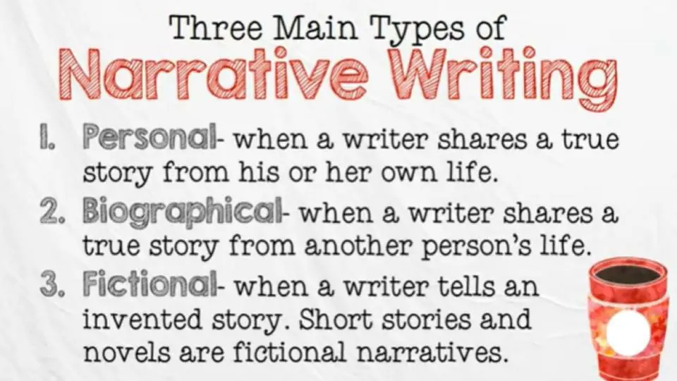 types of narrative writing